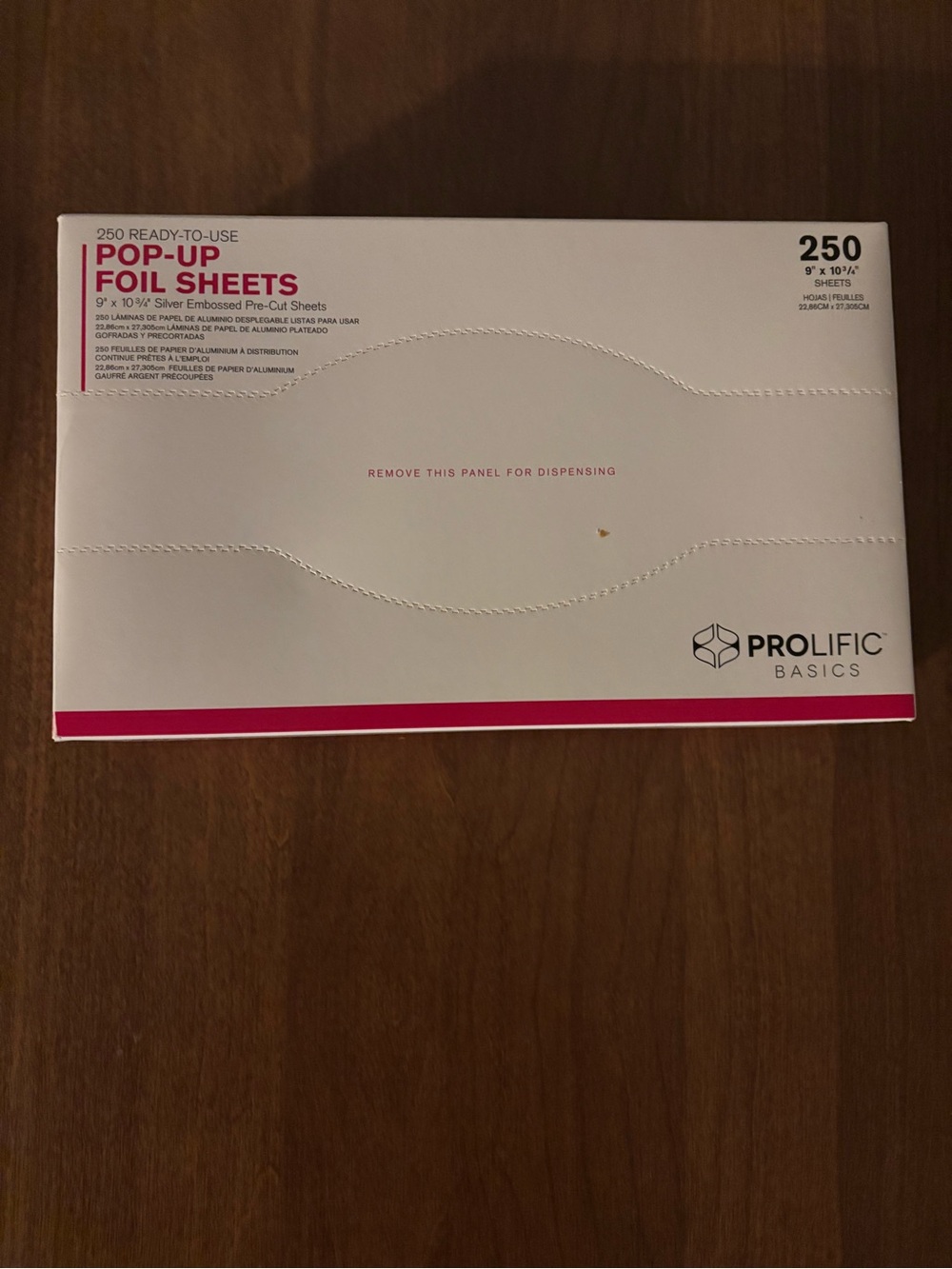 Pop-Up Foil Sheets - White